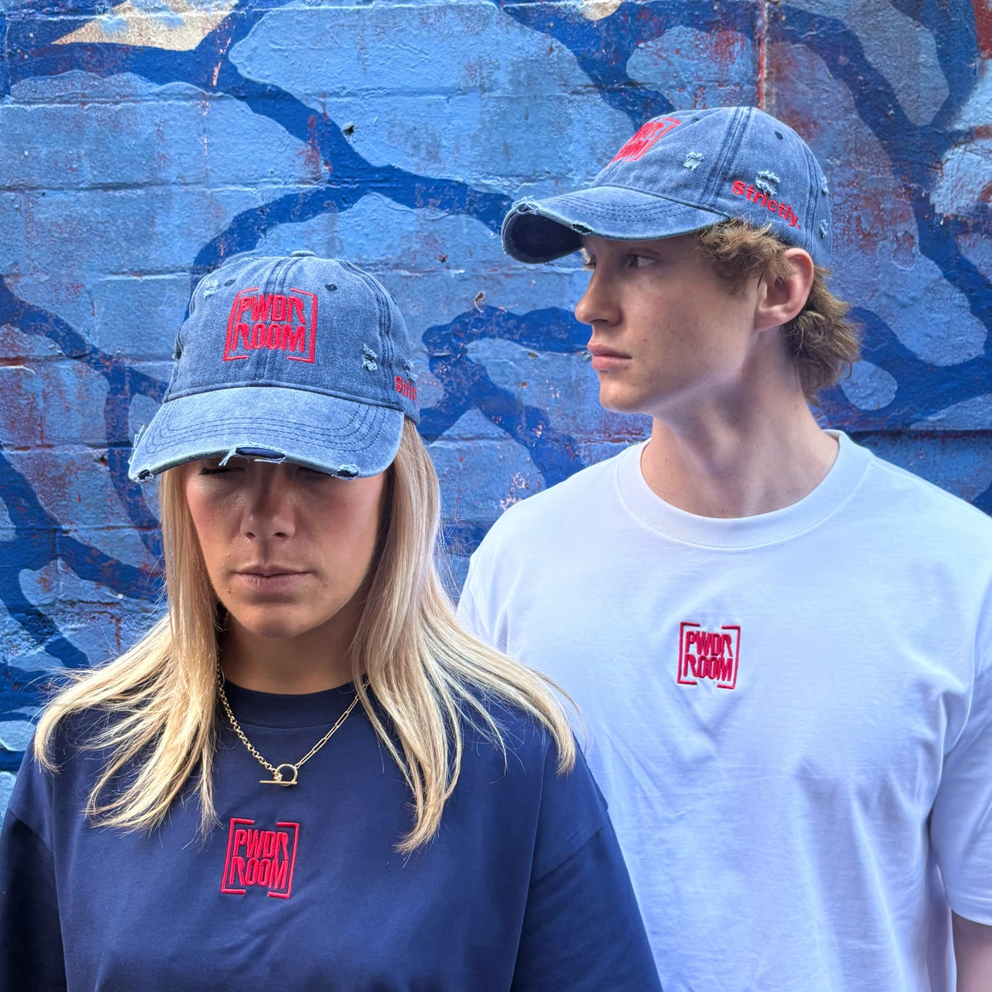 PWDR ROOM X STRICTLY DISTRESSED STAMP CAP